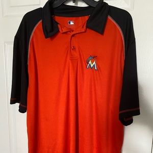 Miami Marlins Golf style Shirt